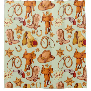 Rideaux De Douche Motif du pays