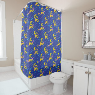 Rideaux De Douche Motif du signal de chauve-souris Batman