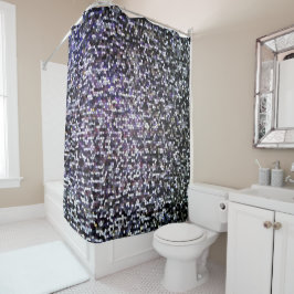 Rideaux De Douche Motif en mosaïque Cool en verre feuilleté