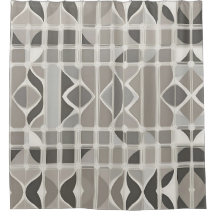 Motif géométrique moderne élégant noir et blanc
