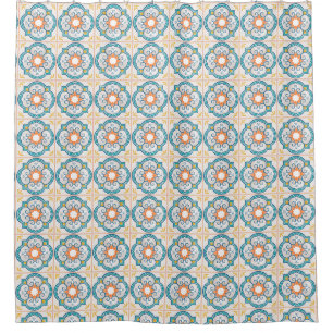 Rideaux De Douche Motif marocain en carreaux