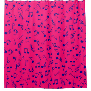 Rideaux De Douche Motif musical