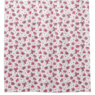 Rideaux De Douche motif romantique