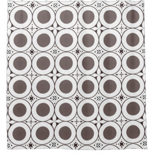 Rideaux De Douche Motif rond
