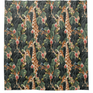 Rideaux De Douche Motif Safari