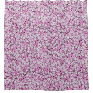 Rideaux De Douche Motif sans fil Crown Vetch