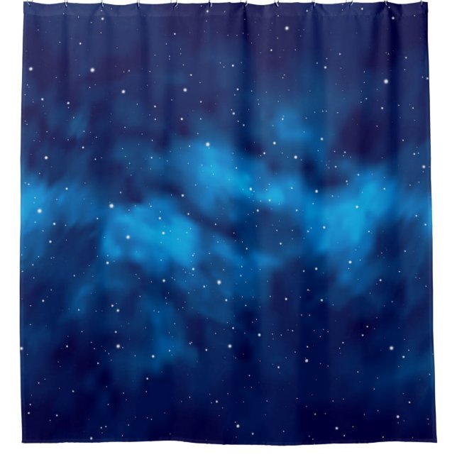 Rideaux De Douche Motif spatial (Devant)