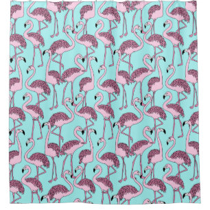 Rideaux De Douche Motif tropical