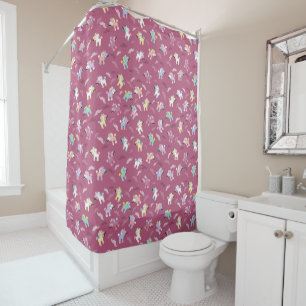 Rideaux De Douche Mustachio Unicornio !
