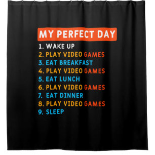 Rideaux De Douche My Perfect Day - Jeux