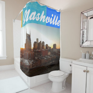 Rideaux De Douche Nashville Tennessee City Scape Beautity