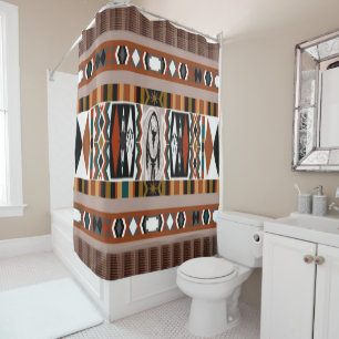 Rideaux De Douche Natif américain Dreamcatcher