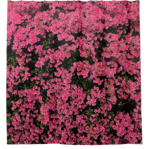 Rideaux De Douche Nature magnifique d'image d'arbre de rose de