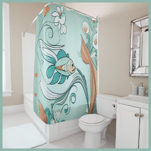 Rideaux De Douche Nébuleux Jovial