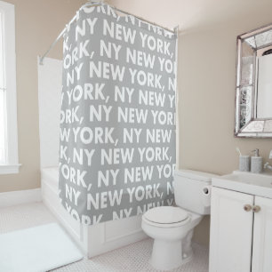RIDEAUX DE DOUCHE NEW YORK