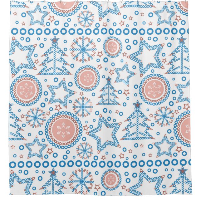 Rideaux De Douche Noël (Devant)