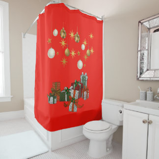 Rideaux De Douche Noël chic