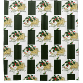 Rideaux De Douche Noël Joyeuses Fêtes