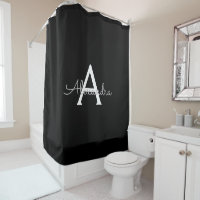 Noms de monogramme girly de script moderne argent