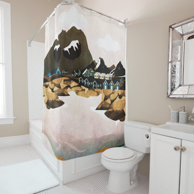 Rideaux De Douche Norvège (En situation)