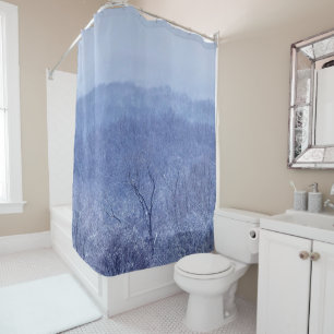 Rideaux De Douche Nuances de bleu