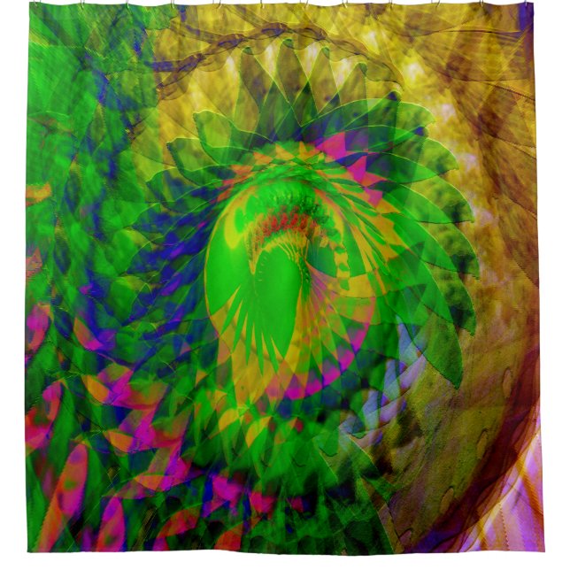 Rideaux De Douche Nuits Lumière Noire..... (Devant)