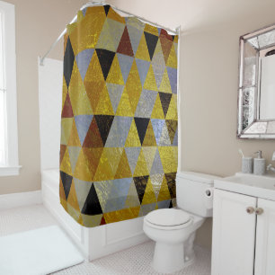 Rideaux De Douche Numéro géométrique 780