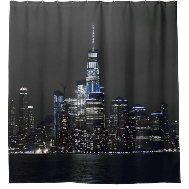 Rideaux De Douche NY Skyline (Devant)