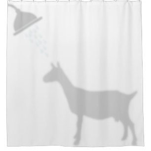 Rideaux De Douche Oberhasli Chèvre Ombre Silhouette Ombre Buddies