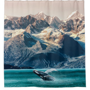 Rideaux De Douche Observation des baleines de l'Alaska : excursion e