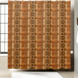 Rideaux de douche occidentaux vintages Style 2