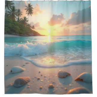 Rideaux De Douche Ocean Dream Serenity Shower Curtain