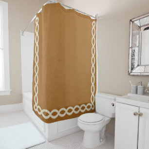 Rideaux De Douche Ocre marocaine