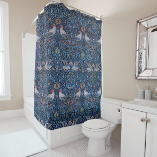 Rideaux De Douche Oiseaux, William Morris