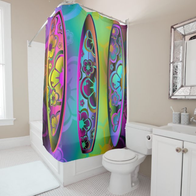 Rideaux De Douche Options d'image 2A-2D (En situation)