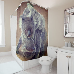Rideaux De Douche Ours de Koala