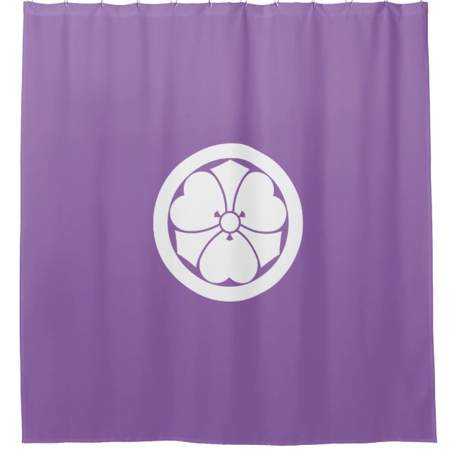 Rideaux De Douche Oxalis avec épées en cercle 1 (Devant)