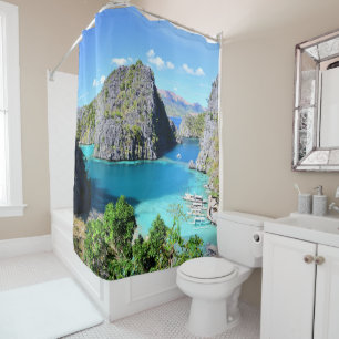 Rideaux De Douche Palawan Lagoon, Philippines