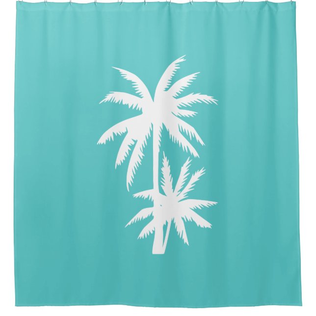 RIDEAUX DE DOUCHE PALM TREES (Devant)
