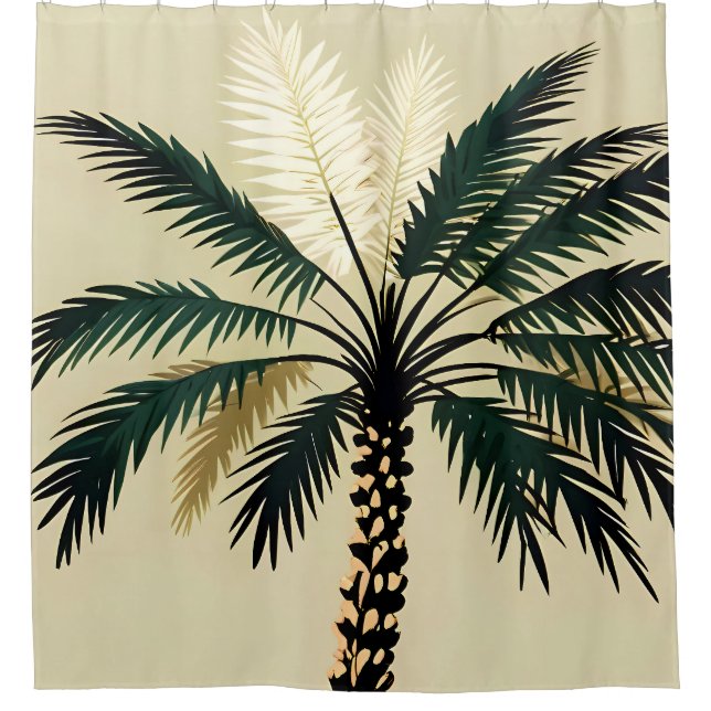 Rideaux De Douche Palmacieux (Devant)