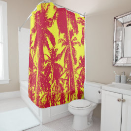 Rideaux De Douche Palmiers Design