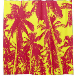 Rideaux De Douche Palmiers Design