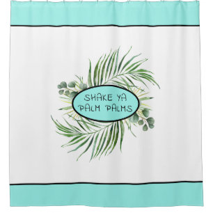 Rideaux De Douche Palmiers Tropicaux Drôle Shake Ya Palmiers Palmier