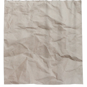 Rideaux De Douche Papier d'emballage de texture de papier