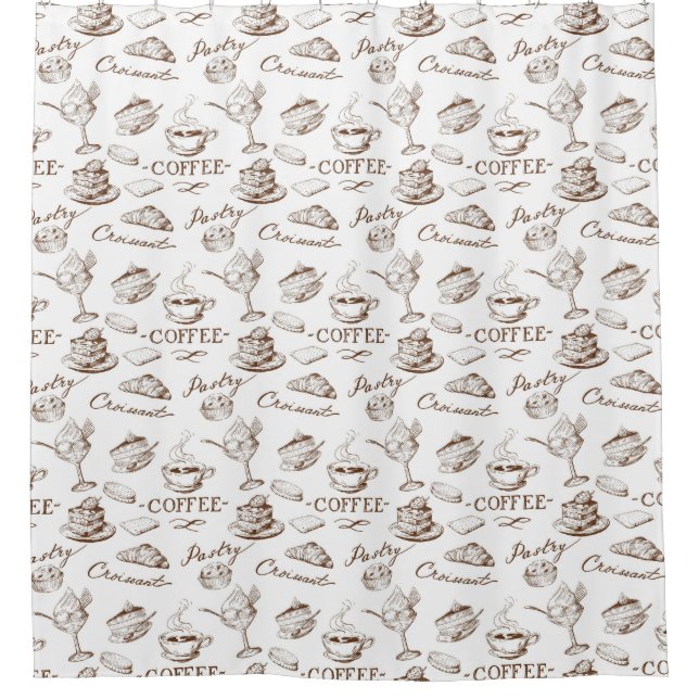 Rideaux De Douche Papier doux (Devant)