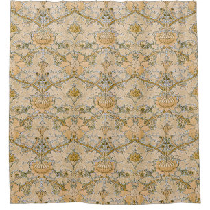 Rideaux De Douche Papier peint vintage St James Acanthus de William 