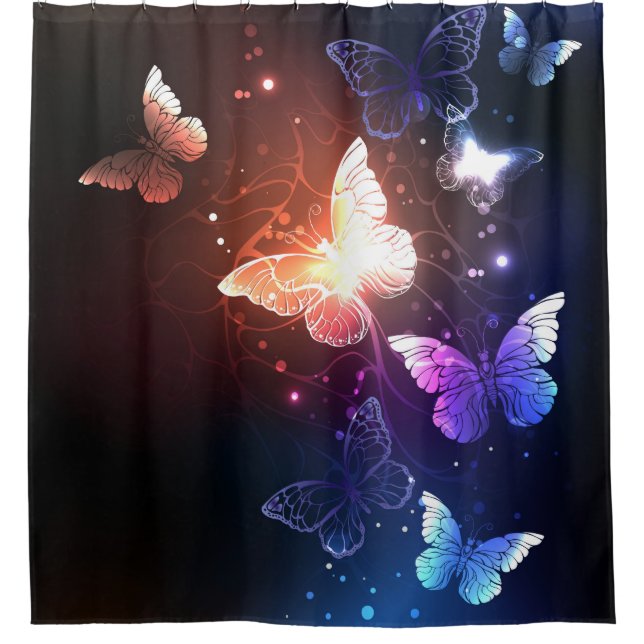 Rideaux De Douche Papillons nocturnes (Devant)