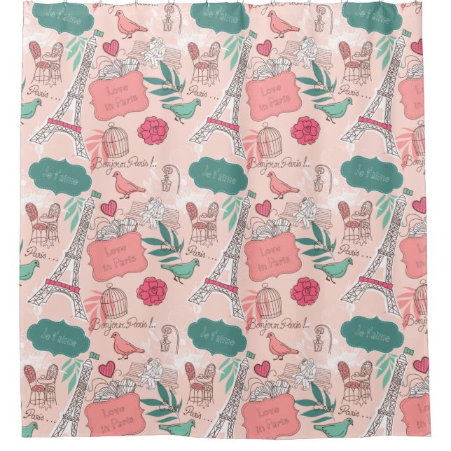Rideaux De Douche Paris (Devant)