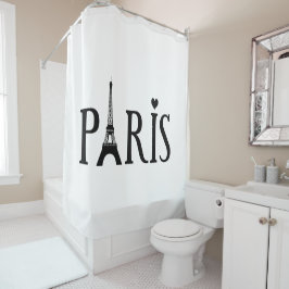 Rideaux De Douche Paris - Art Graphique