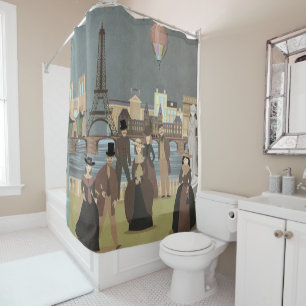 Rideaux De Douche Paris victorien